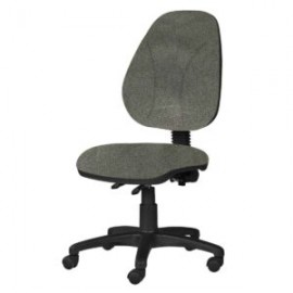 Silla Operativa sin Brazos Tiempo 3503 Tela Mini Acero