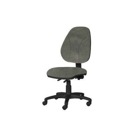 Silla Operativa sin Brazos Tiempo 3503 Tela Mini Acero