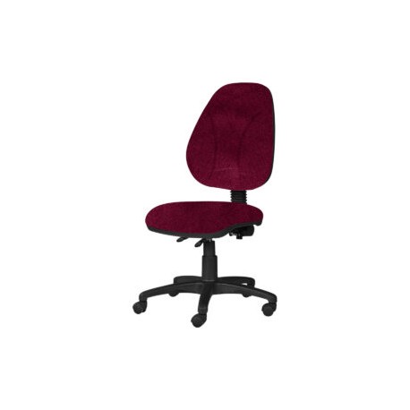 Silla Operativa sin Brazos Tiempo 3503 Tela Mini Color Cereza