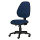 Silla Operativa sin Brazos Tiempo 3503 Tela Ofik Azul Marino