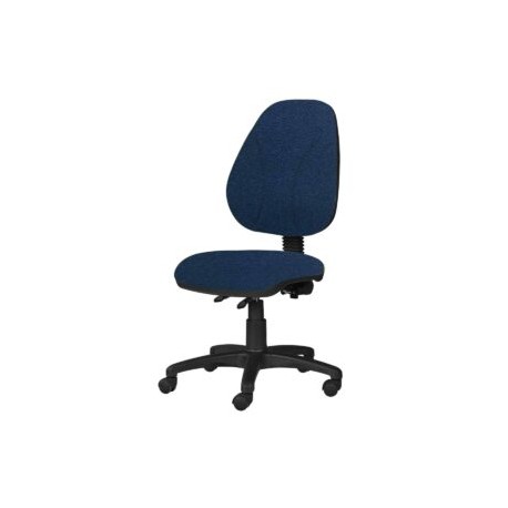 Silla Operativa sin Brazos Tiempo 3503 Tela Ofik Azul Marino