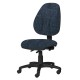 Silla Operativa sin Brazos Tiempo 3503 Tela Ofik Azul Marino