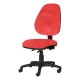 Silla Operativa sin Brazos Tiempo 3503 Tela Stella Color Coral