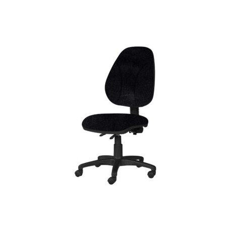 Silla Operativa sin Brazos Tiempo 3503 Tela Stella Color negro