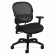 Silla Operativa Skate Task Asiento y Respaldo en Mesh Gris, Estructura Blanca
