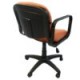Silla Operativa Tiempo 3503 sin Brazos y rin?onera, en Tela Stanley Ciruela