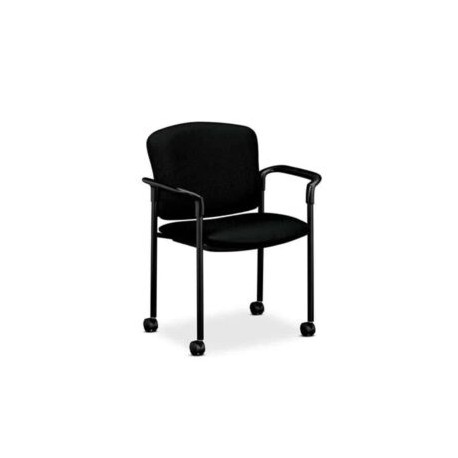 Silla de Visita con Brazos Pagoda 4075 Tela Confetti Negro