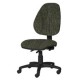 Silla Operativa Tiempo 3503 sin Brazos y rin?onera, en Tela Stanley Verde