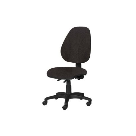 Silla Operativa Tiempo sin Brazos 3503 Tela Mini Café