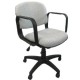 Silla Semi Ejecutiva Allegro en Tela Addison Color Gris ClAro