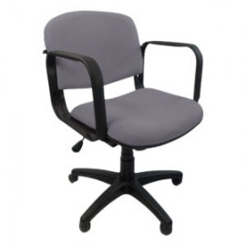 Silla Semi Ejecutiva Allegro en Tela Adison Color Plata