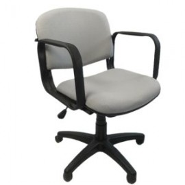 Silla Semi Ejecutiva Allegro en Tela Mini Color Acero