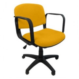 Silla Semi Ejecutiva Allegro en Tela Mini Color Amarillo