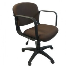 Silla Semi Ejecutiva Allegro en Tela Mini Color Café