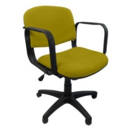 Silla Semi Ejecutiva Allegro en Tela Mini Color Pera