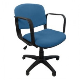 Silla Semi Ejecutiva Allegro en Tela Stella Color Azul