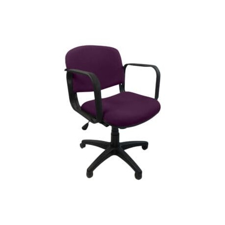 Silla Semi Ejecutiva Allegro en Tela Stella Color Uva