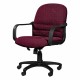 Silla Semi Ejecutiva Allegro en Tela Stella Color Vino