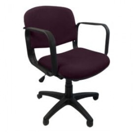 Silla Semi Ejecutiva Allegro en Tela Stella Color Violeta
