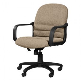 Silla Semi Ejecutiva con Brazos Tamayo 4002 Tela Adison Color Mist