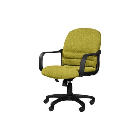 Silla Semi Ejecutiva con Brazos Tamayo 4002 Tela Adison Color Pera