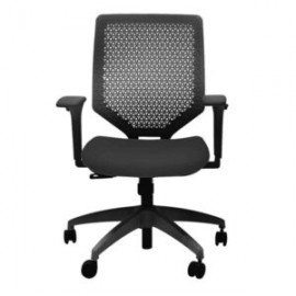 Silla Ejecutiva Solve Respaldo Negro/Asiento Negro