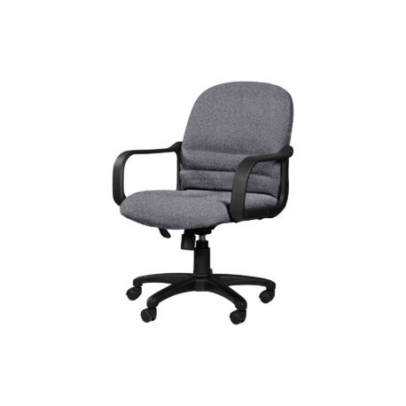 Silla Semi Ejecutiva con Brazos Tamayo 4002 Tela Adison Color Plata