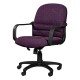 Silla Semi Ejecutiva con Brazos Tamayo 4002 Tela Mini Color Cereza