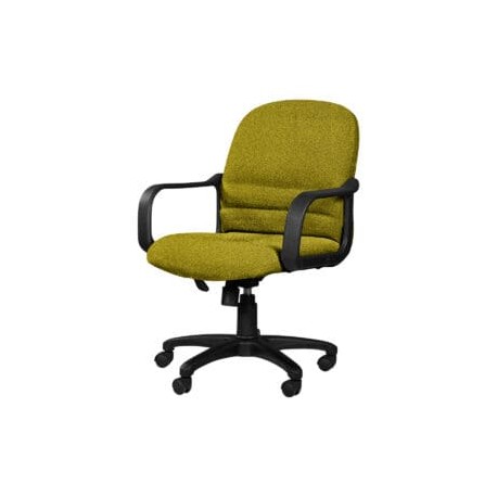 Silla Semi Ejecutiva con Brazos Tamayo 4002 Tela Mini Color Pera