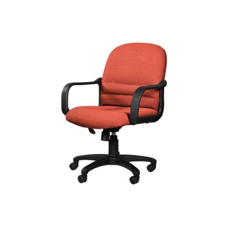 Silla Semi Ejecutiva con Brazos Tamayo 4002 Tela Mini Coral