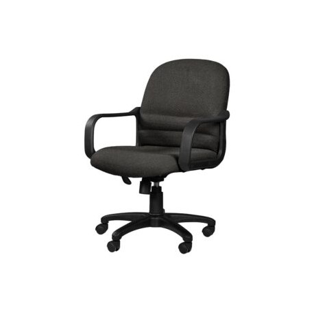 Silla Semi Ejecutiva con Brazos Tamayo 4002 Tela Mini Grafito