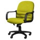 Silla Semi Ejecutiva con Brazos Tamayo 4002 Tela Mini Verde Manzano
