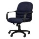 Silla Semi Ejecutiva con Brazos Tamayo 4002 Tela Stella Color Marino