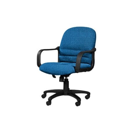 Silla Semi Ejecutiva con Brazos Tamayo 4002 Tela Stella Color Pizarra