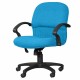 Silla Semi Ejecutiva con Brazos Tamayo 4002 Tela Stella Color Pizarra