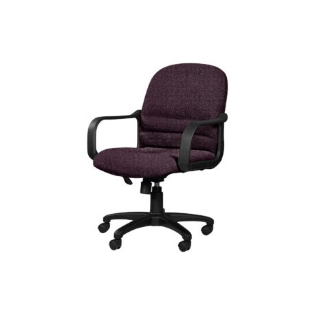 Silla Semi Ejecutiva con Brazos Tamayo 4002 Tela Stella Color Violeta