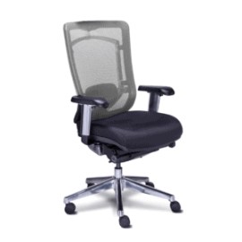 Silla Semi Ejecutiva Dynamic Mesh y Tela Gris