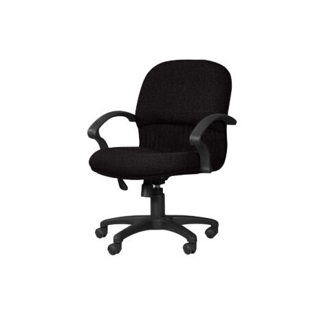 Silla Semi Ejecutiva Etna Tela Adison Color Plomo
