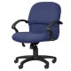 Silla Semi Ejecutiva Etna Tela Stella Color Plumbago