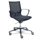 Silla Semi Ejecutiva RAIL Asiento y Respaldo en Mesh Negro