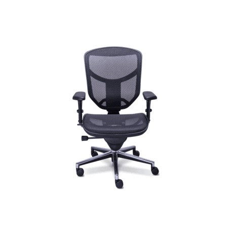 Silla Semi Ejecutiva RM-9001 Asiento y Respaldo en Mesh Negro