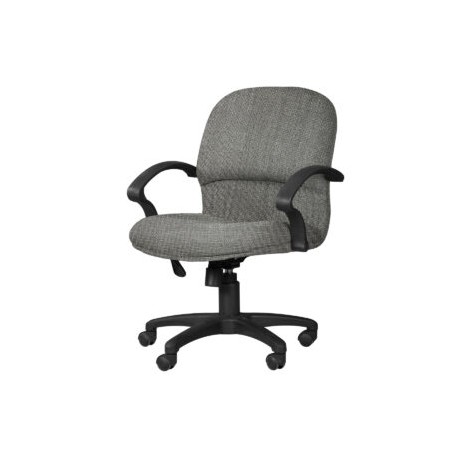 Silla Semi-Ejecutiva Etna, en Tela Addison Silver