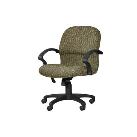 Silla Semi-Ejecutiva Etna, en Tela Stanley Verde