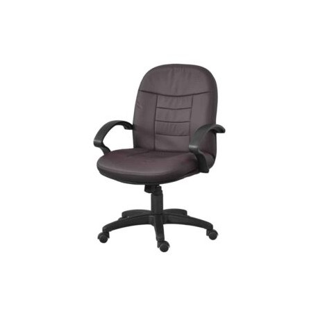 Silla Semi-Ejecutiva Zalce Piel Chocolate