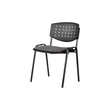 Silla Visita Brecia s/b Tela Adison Color Grey