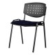 Silla Visita Brecia s/b Tela Adison Color Rojo
