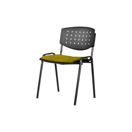 Silla Visita Brecia s/b Tela Mini Color Pera