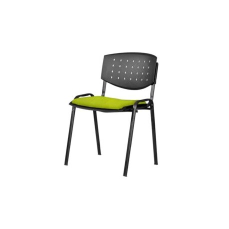 Silla Visita Brecia s/b Tela Mini Verde Manzano