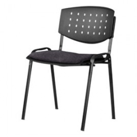 Silla Visita Brecia s/b Tela Stella Color Stone