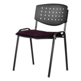 Silla Visita Brecia s/b Tela Stella Color Violeta